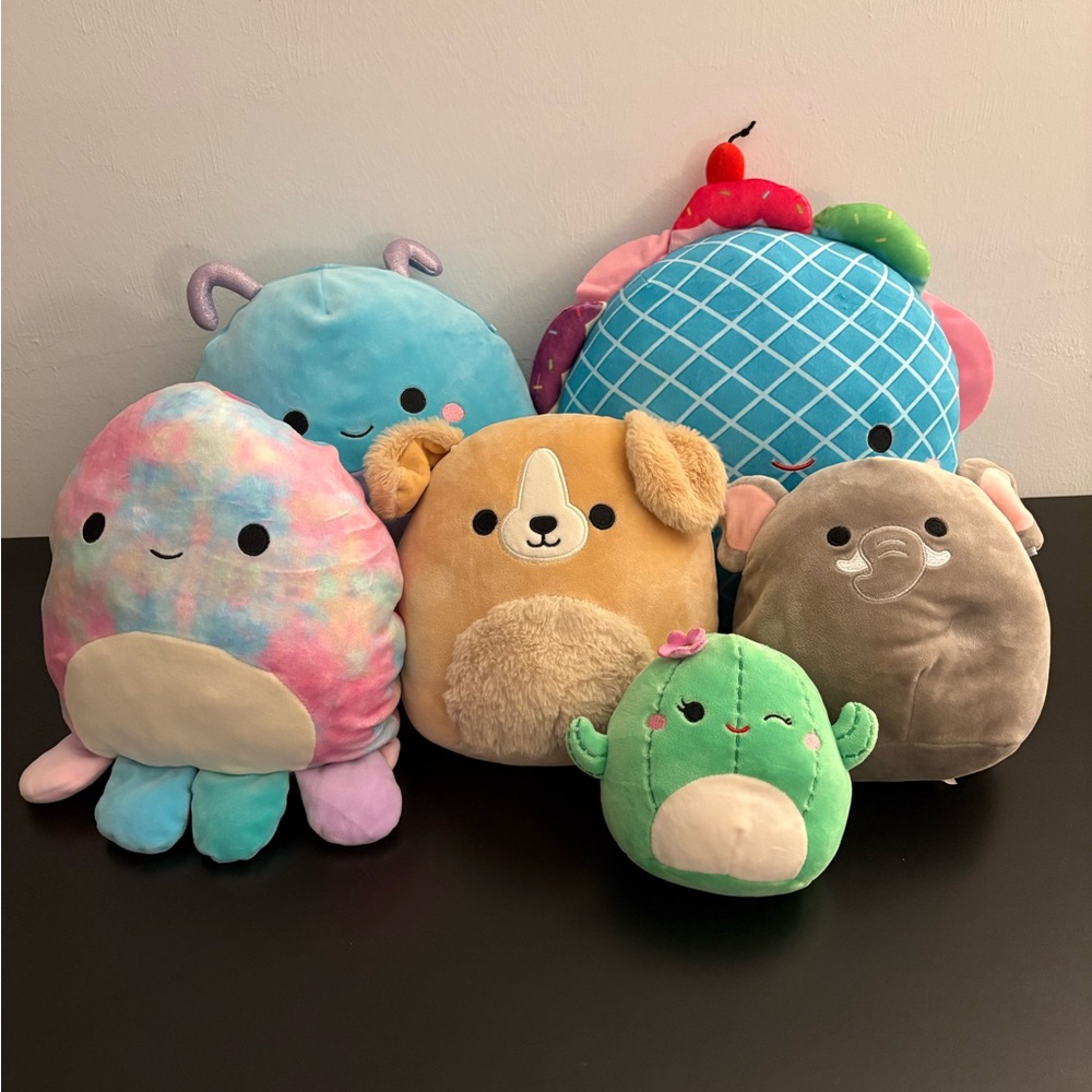 Squishmallow lot, random sizes